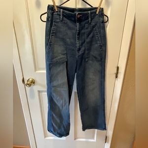 MOTHER Wide Leg Jeans